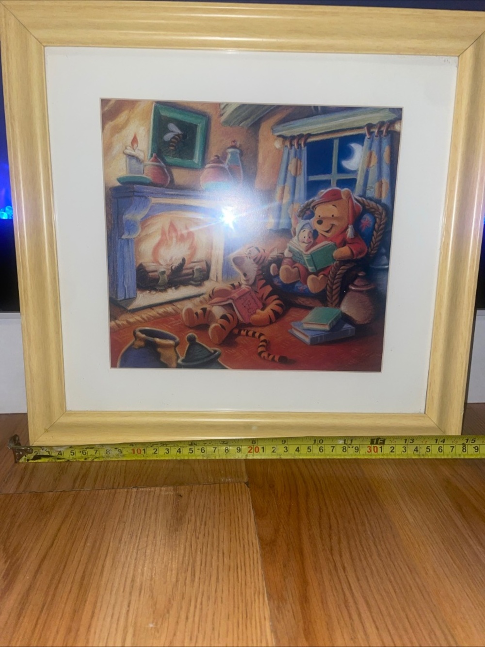 Winnie The Pooh And Friends Pooh’s Bedtime Framed Wall Art 12x12
